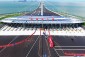 銀(yin)隆雙層巴(ba)士任港珠澳大橋(qiao)央(yang)視直播車